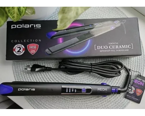 Выпрямитель Polaris PHS-7025KT черный/фиолетовый