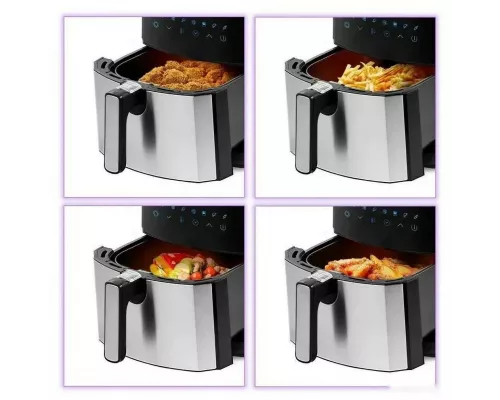 Аэрогриль Kitfort КТ-2239 черный/серебристый