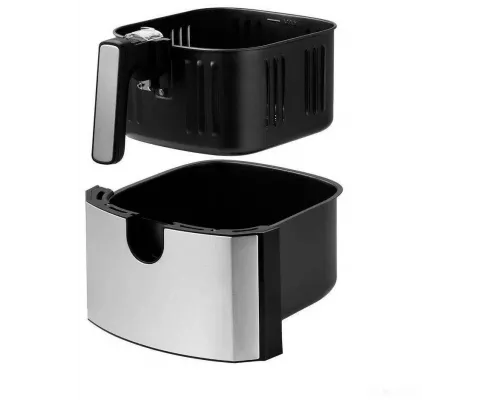 Аэрогриль Kitfort КТ-2239 черный/серебристый