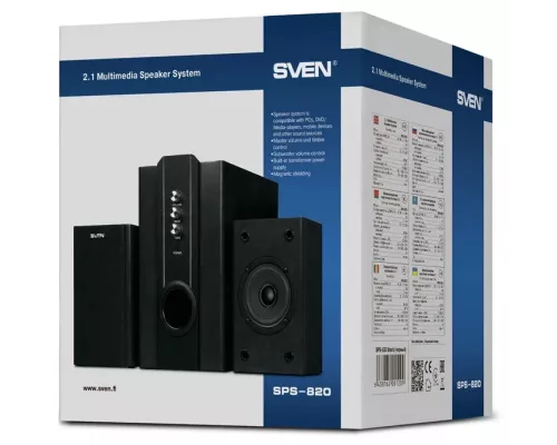 Акустическая система Sven SPS-820 черный