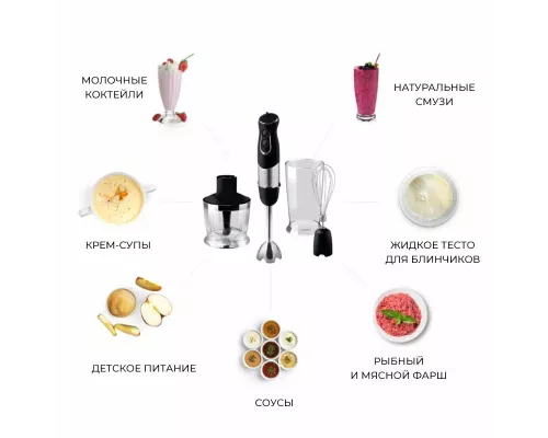 Блендер GARLYN HB-310 черный