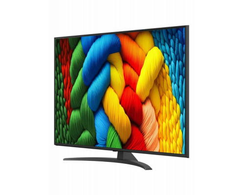 Телевизор LG 55NANO81A6A черный