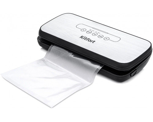 Вакуумный упаковщик Kitfort KT-1502-2 черный/серый Вакуумный упаковщик Kitfort KT-1502-2 черный/серый