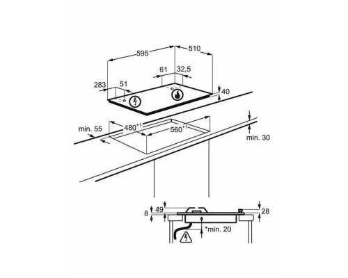 Варочная поверхность Electrolux CGS6436BX Варочная поверхность Electrolux CGS6436BX