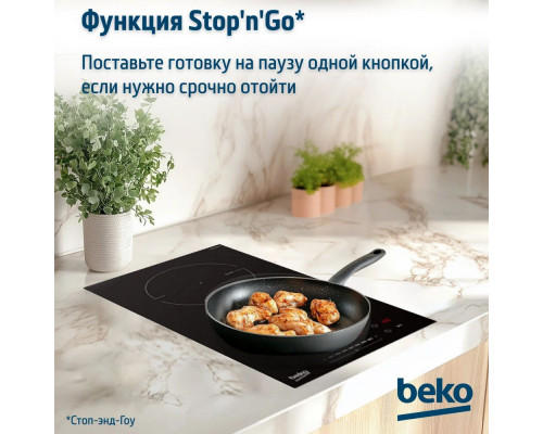 Варочная поверхность Beko HDI 32400 TO Черный Варочная поверхность Beko HDI 32400 TO Черный