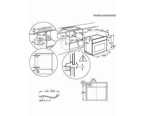 Встраиваемая микроволновая печь Electrolux KVM9E2XT черный Встраиваемая микроволновая печь Electrolux KVM9E2XT черный