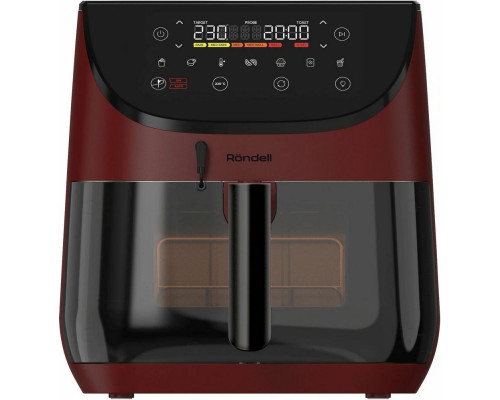 Аэрогриль Rondell RDE-AF888 бургунди/черный