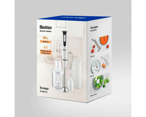 Блендер Blackton Bt HB401S белый-черный