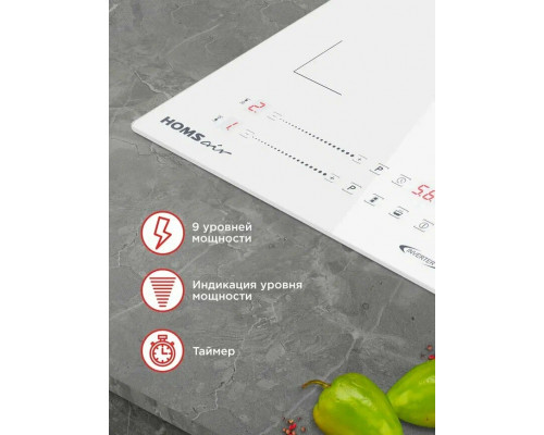 Варочная поверхность HOMSair HIC32SWH Inverter белый