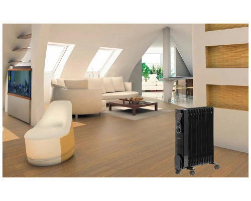 Масляный обогреватель Centek CT-6202 черный