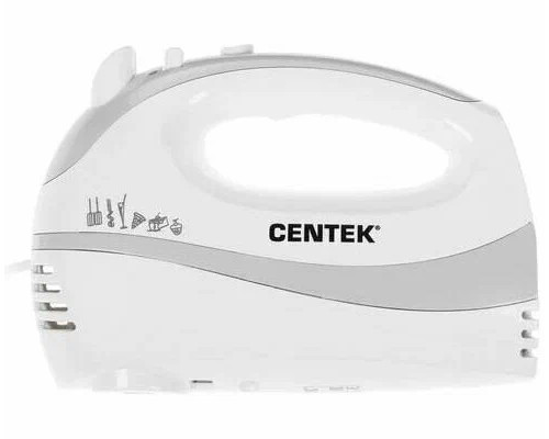 Миксер Centek CT-1107 белый/стальной