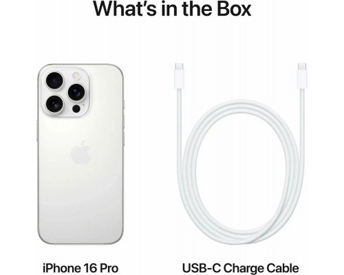 Смартфон Apple iPhone 16 Pro Max 1TB White Titanium (1Sim)