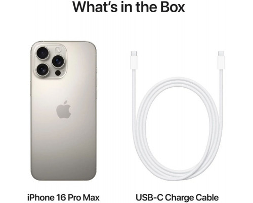 Смартфон Apple iPhone 16 Pro Max 1TB Natural Titanium (1Sim)