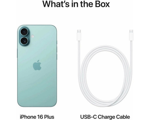 Смартфон Apple iPhone 16 Plus 128GB Teal (1Sim)