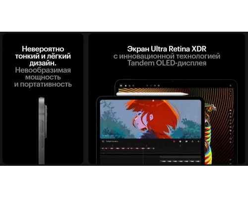 Планшет Apple iPad Pro 13 M5 256GB Silver Wi-Fi