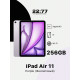 Планшет Apple iPad Air 11 M3 256GB Purple Wi-Fi