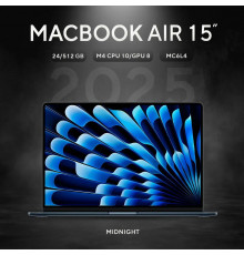 Ноутбук Apple MacBook Air 15 M4 24/512 Midnight (MC6L4)
