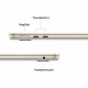 Ноутбук Apple MacBook Air 13 M4 24/512 Starlight (MC6A4)