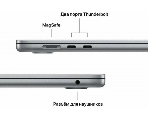 Ноутбук Apple MacBook Air 13 M3 8/512 Space Gray (MRXP3)