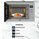 Встраиваемая микроволновая печь MILLEN MBW 381 SX