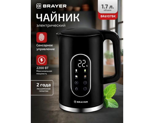 Чайник BRAYER BR6107BK