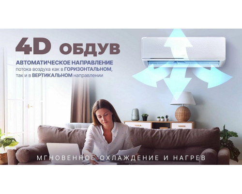 Сплит-система Centek CT-65ADC24 белый