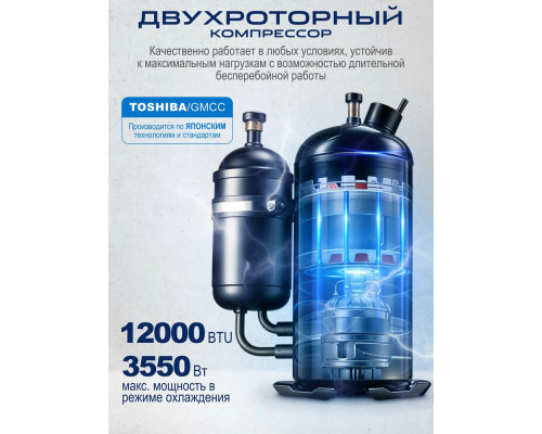 Сплит-система Centek CT-65C12 белый