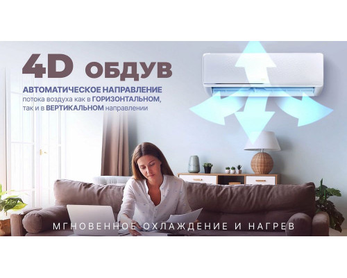 Сплит-система Centek CT-65FDC18 белый