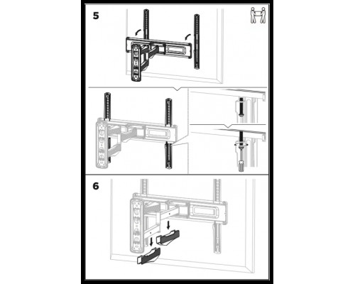Кронштейн HOLLEBERG HTB-554TS