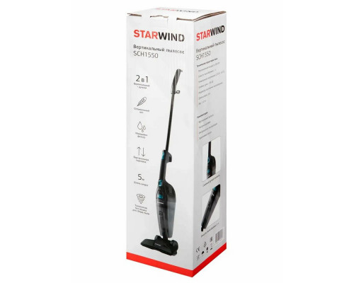 Вертикальный пылесос Starwind SCH1550 черный