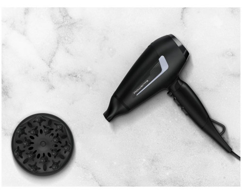 Фен Rowenta CV8820F0 черный/серебристый