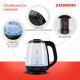 Чайник Starwind SKS3036 черный стекло