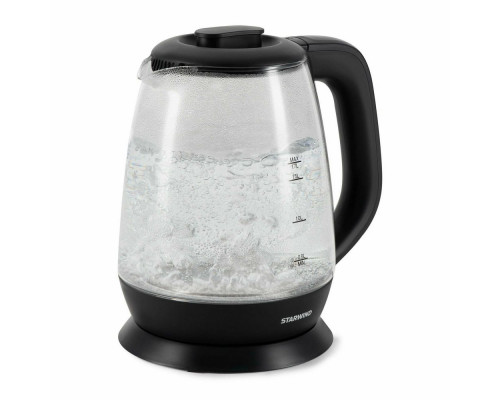 Чайник Starwind SKS3036 черный стекло