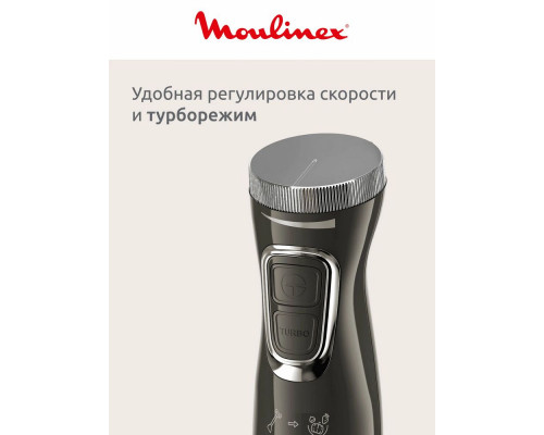 Блендер MOULINEX DD5R38F0 черный
