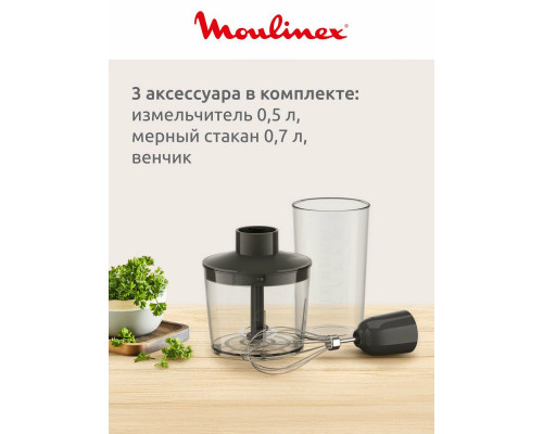 Блендер MOULINEX DD5R38F0 черный