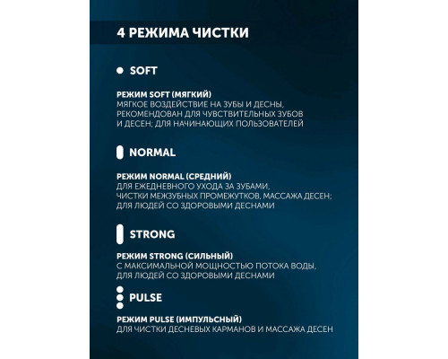 Ирригатор Polaris PWF 1002 T серый