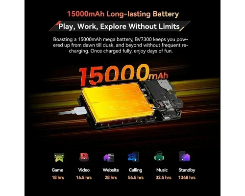 Смартфон Blackview BV7300 6/256Gb черный