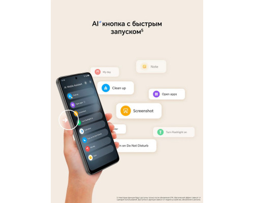 Смартфон Honor X7d 6/128Gb черный