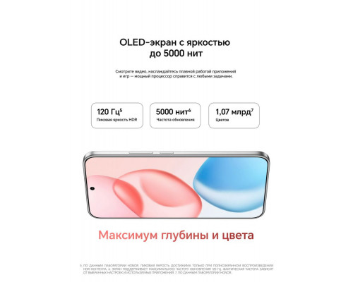 Смартфон HONOR 400 12/256Gb серебристый