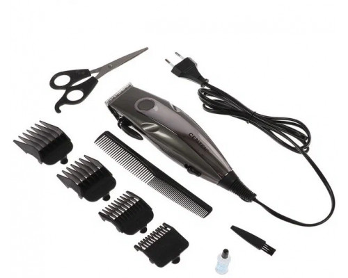 Машинка для стрижки Centek CT-2109 серый/хром