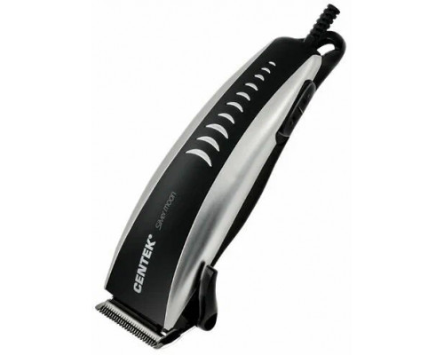 Машинка для стрижки Centek CT-2123 черный/серебро