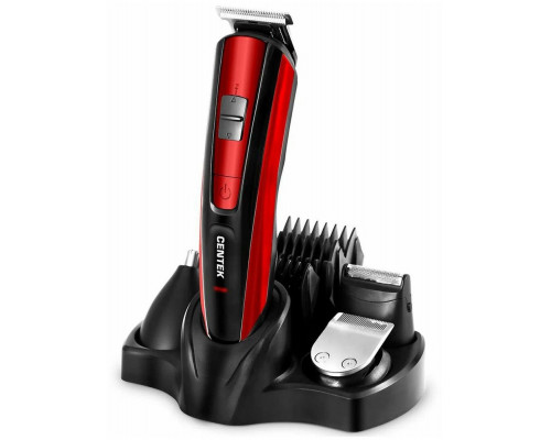 Машинка для стрижки волос Centek CT-2133 красный