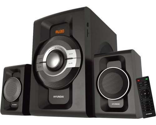 Музыкальный центр Hyundai H-MS1403 черный