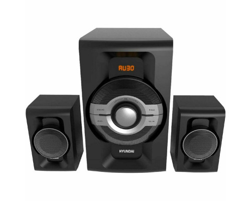 Музыкальный центр Hyundai H-MS1403 черный