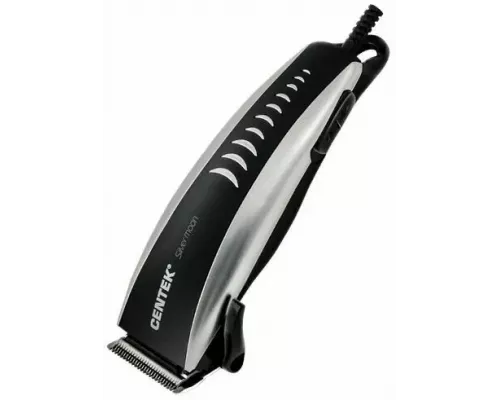 Машинка для стрижки Centek CT-2123 черный/серебро
