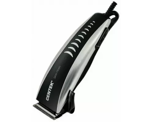 Машинка для стрижки Centek CT-2123 черный/серебро