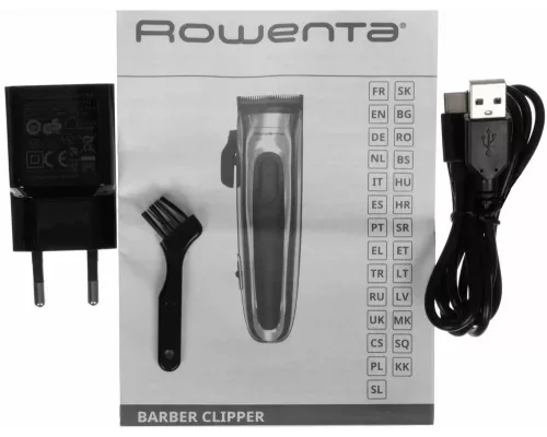 Машинка для стрижки Rowenta TN1551E0 серебристый/черный