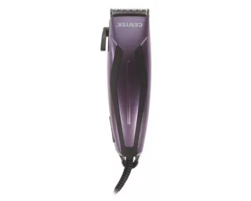 Машинка для стрижки волос Centek CT-2128 черный/фиолетовый