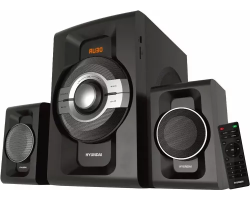 Музыкальный центр Hyundai H-MS1403 черный