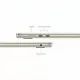Ноутбук Apple MacBook Air 15 M3 16/512 Starlight (MXD33)